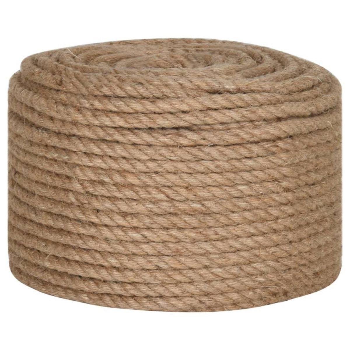 VIDAXL Corde de jute 25 m de long 10 mm d'epaisseur