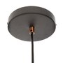  Lampe Suspension en Métal  Bostic  26cm Noir
