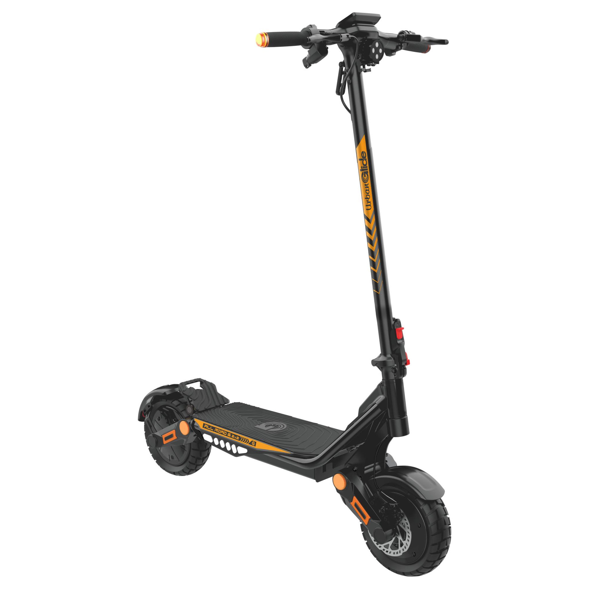 URBANGLIDE Trottinette électrique – poids 30kg – batterie 48v/18,2ah – pneu 10'' tubeless tout-terrain – autonomie jusqu'à 80 km – double moteur 500w