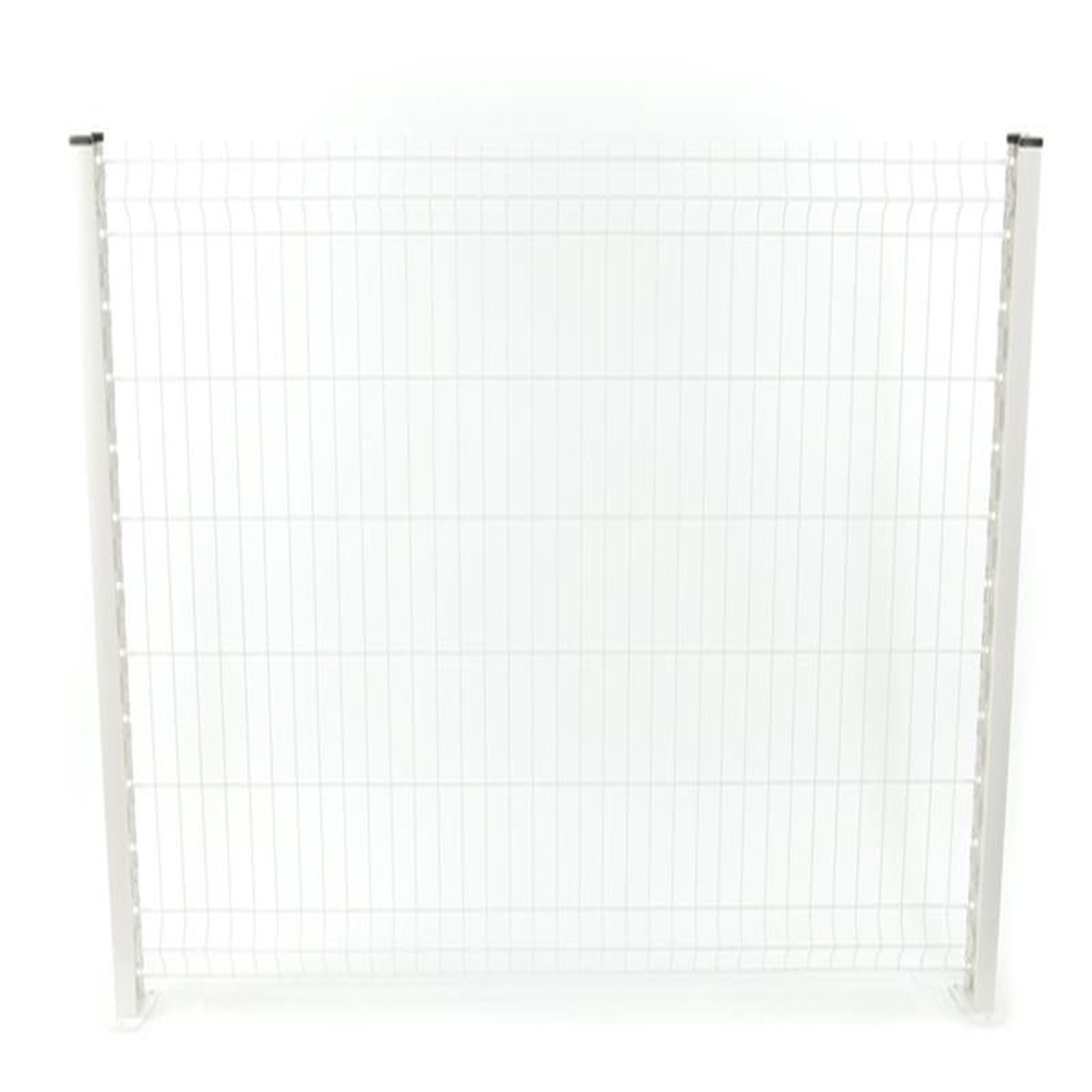 CENTRALE BRICO Poteau à encoches BLANC - H. 0,67 m