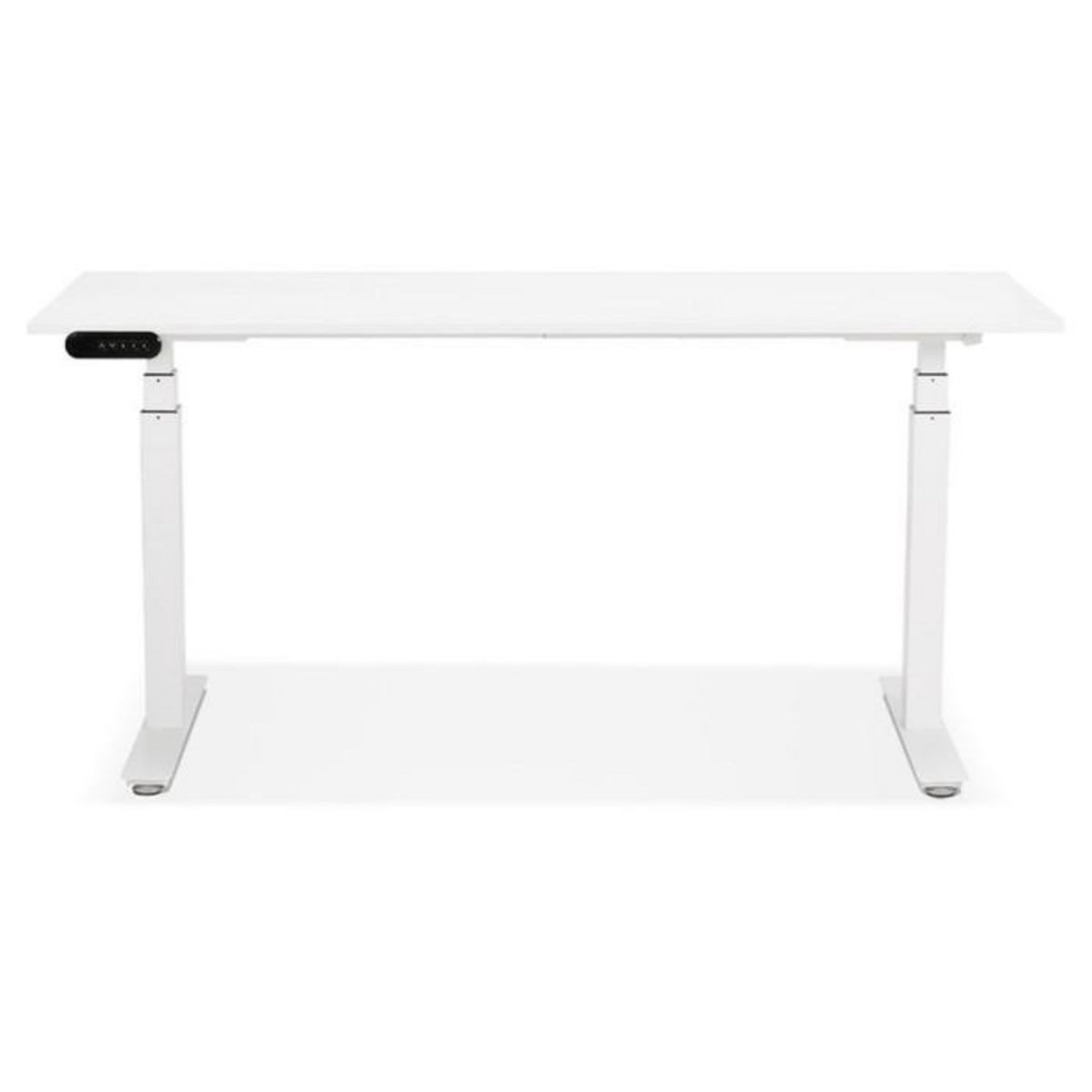 Paris Prix Bureau Design Réglable  Électrique  160cm Blanc