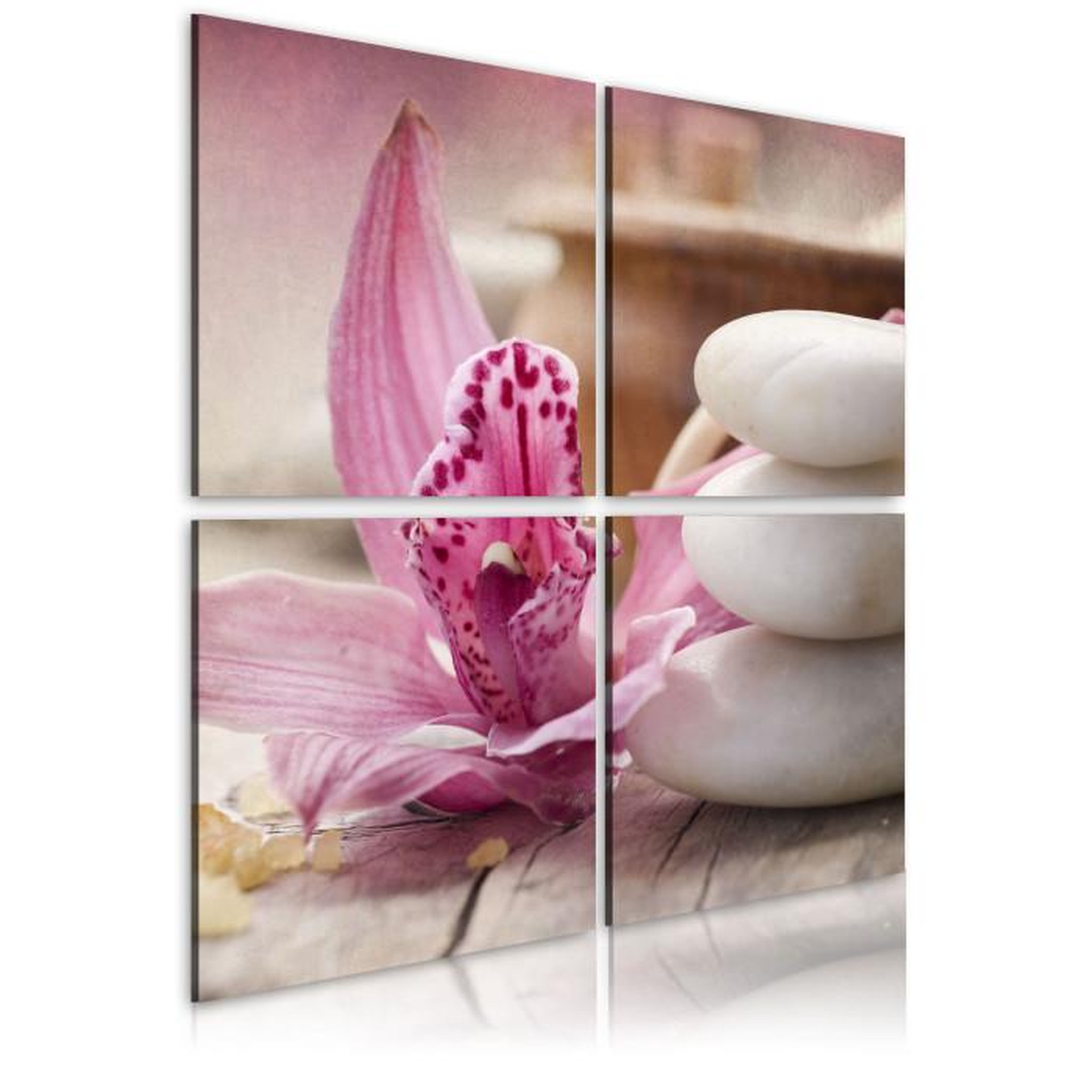 Paris Prix Tableau Imprimé  Orchidée & Zen. Coloris disponibles : Multicolore