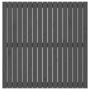 Voir la diapositive 4 : VIDAXL Tete de lit murale Gris 108x3x110 cm Bois massif de pin