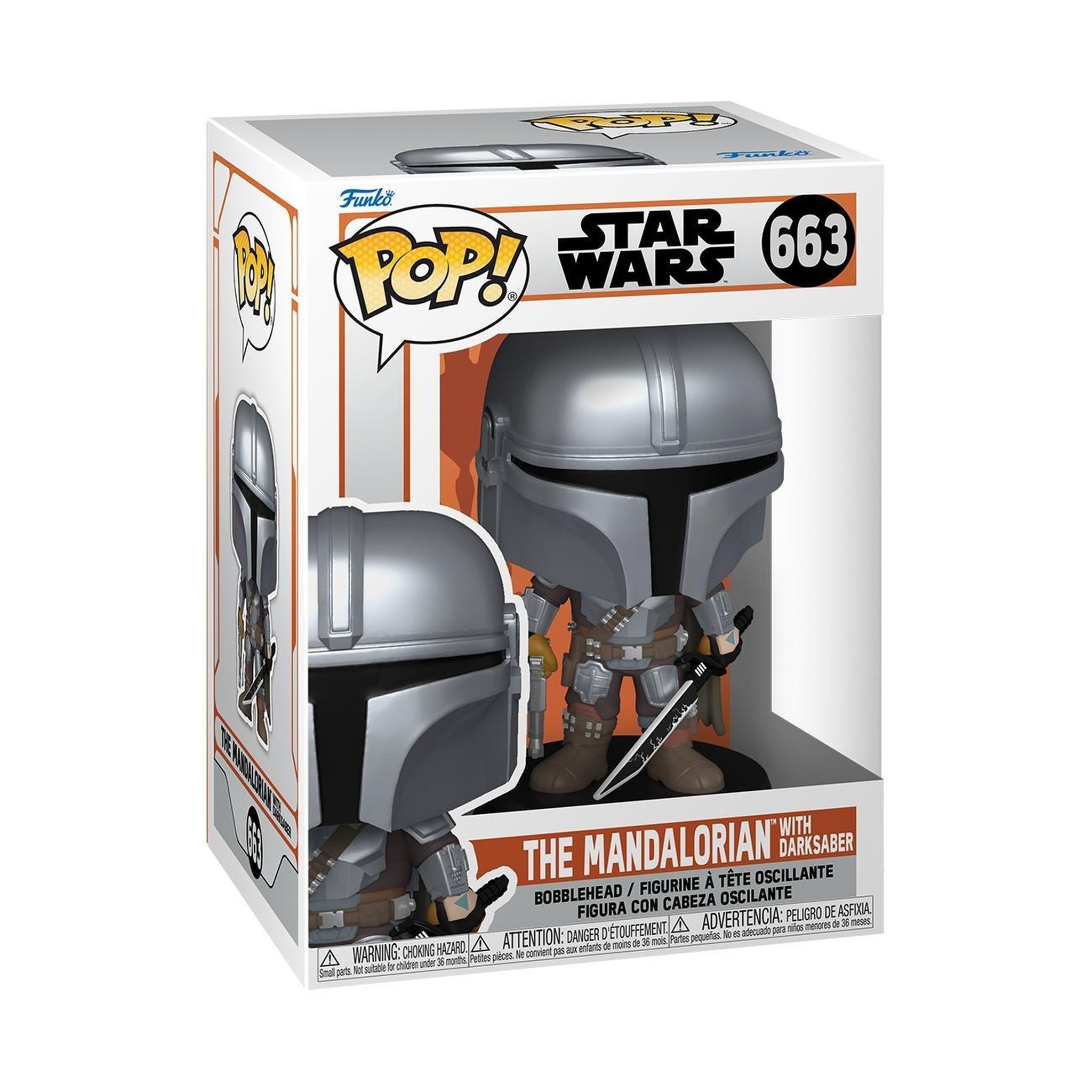 Voir la diapositive 3 : Funko Figurine Funko Pop MND S9 The Mandalorian