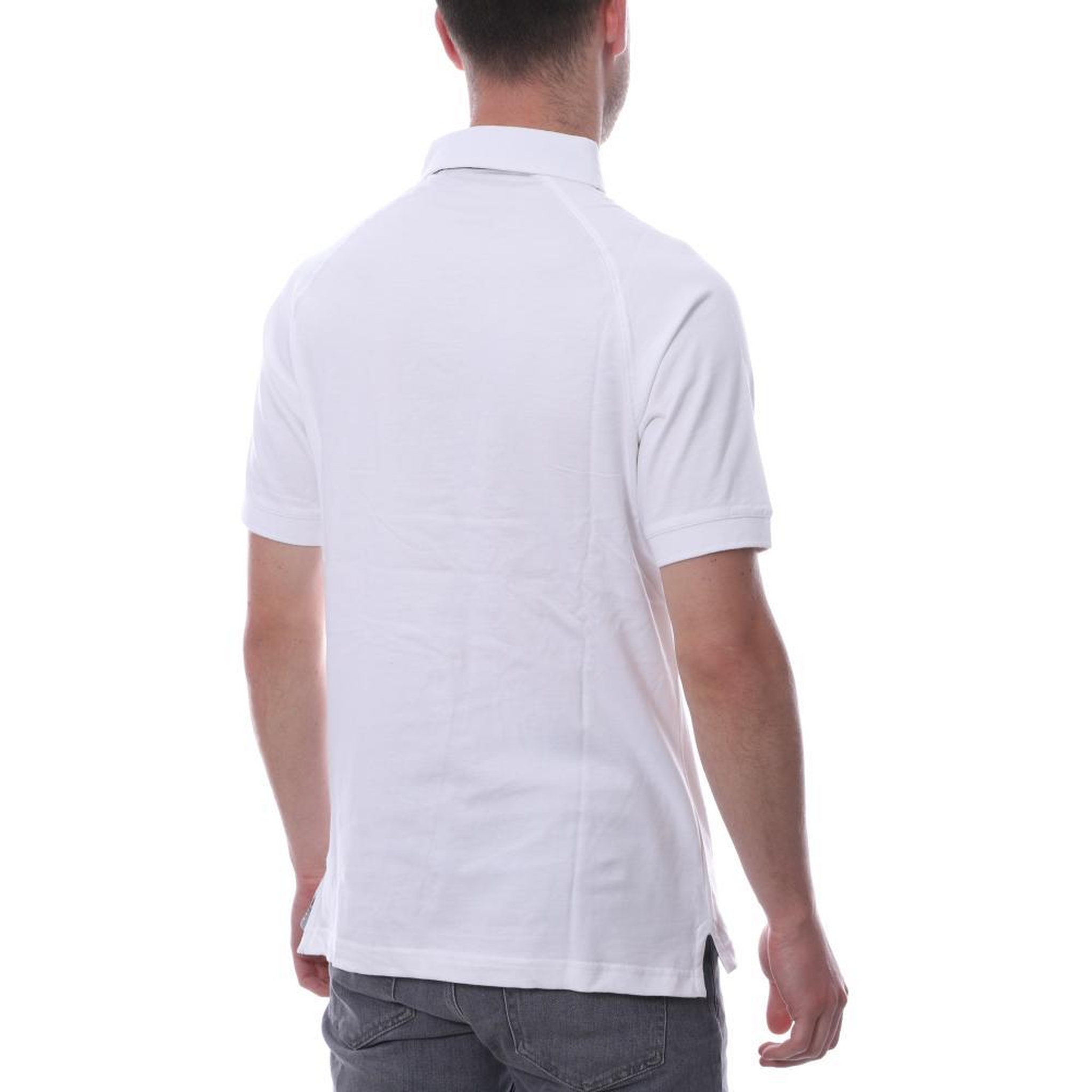 Voir la diapositive 2 : HUNGARIA Polo blanc homme Hungaria Sport Style