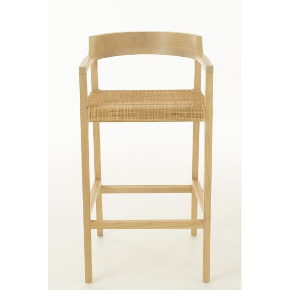 Paris Prix Tabouret de Bar Design  Sungkai  100cm Naturel