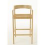 Voir la diapositive 3 : Paris Prix Tabouret de Bar Design  Sungkai  100cm Naturel