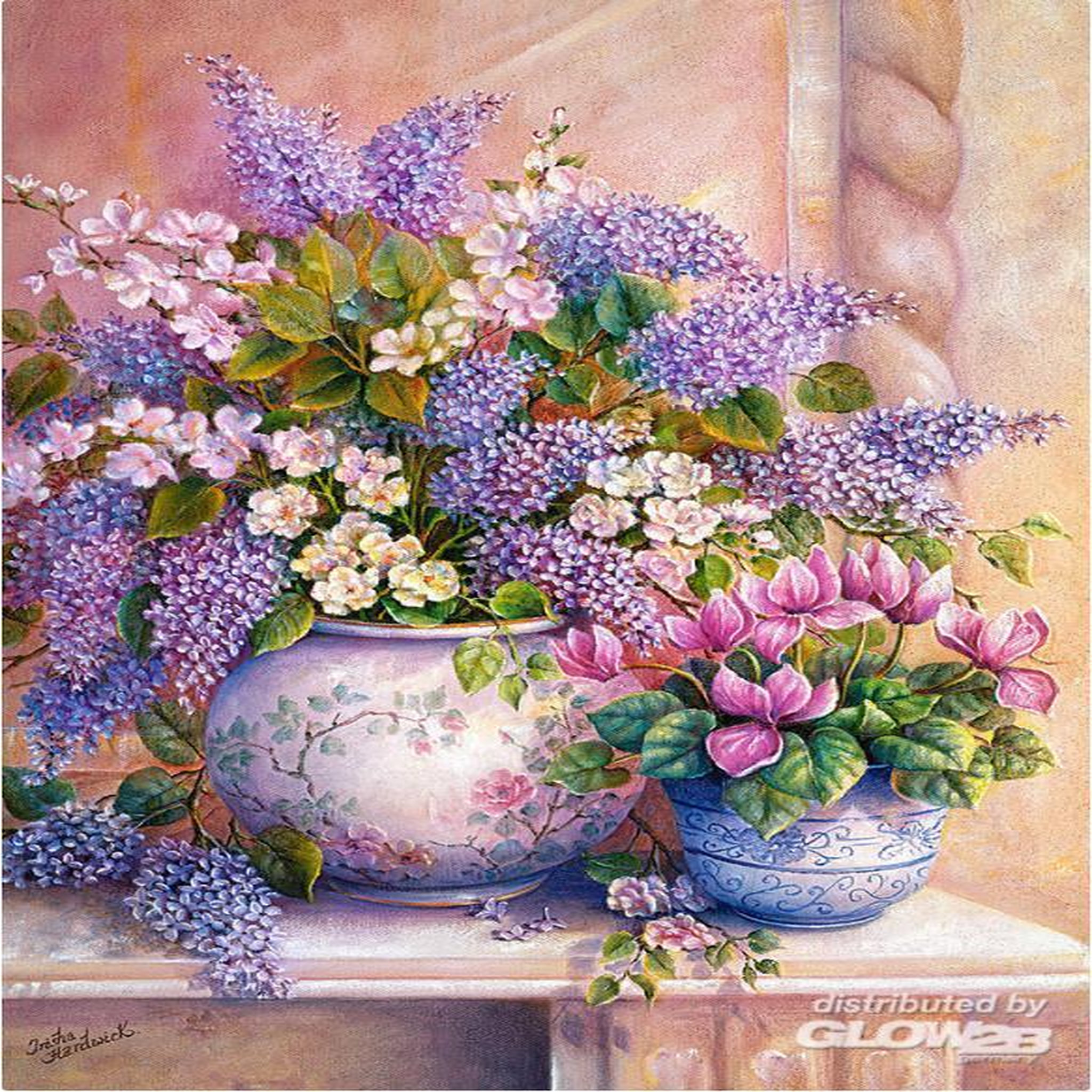 Voir la diapositive 4 : Castorland Puzzle 1500 pièces : Bouquet de lilas