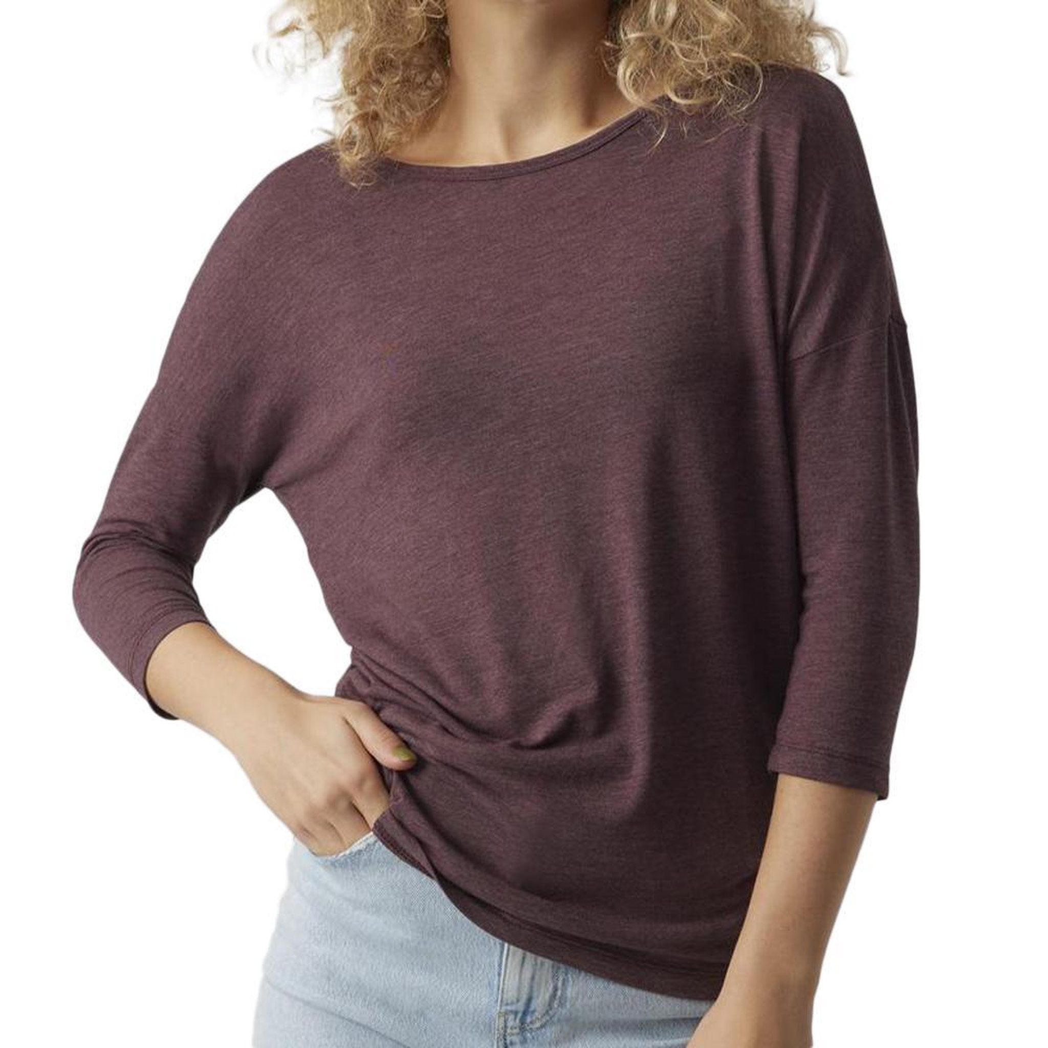 Vero Moda T Shirt  Femme Vero Moda Carla. Coloris disponibles : Violet
