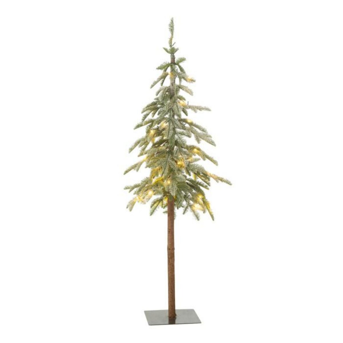 Paris Prix Sapin de Noël Déco Enneigé à LED  Reynaldo  145cm Vert