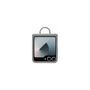 Voir la diapositive 6 : Samsung Coque Z Flip6 silicone Gris avec anneau