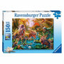 Voir la diapositive 1 : RAVENSBURGER Ravensburger Puzzle Dinosaurs, 150pcs. XXL 133482
