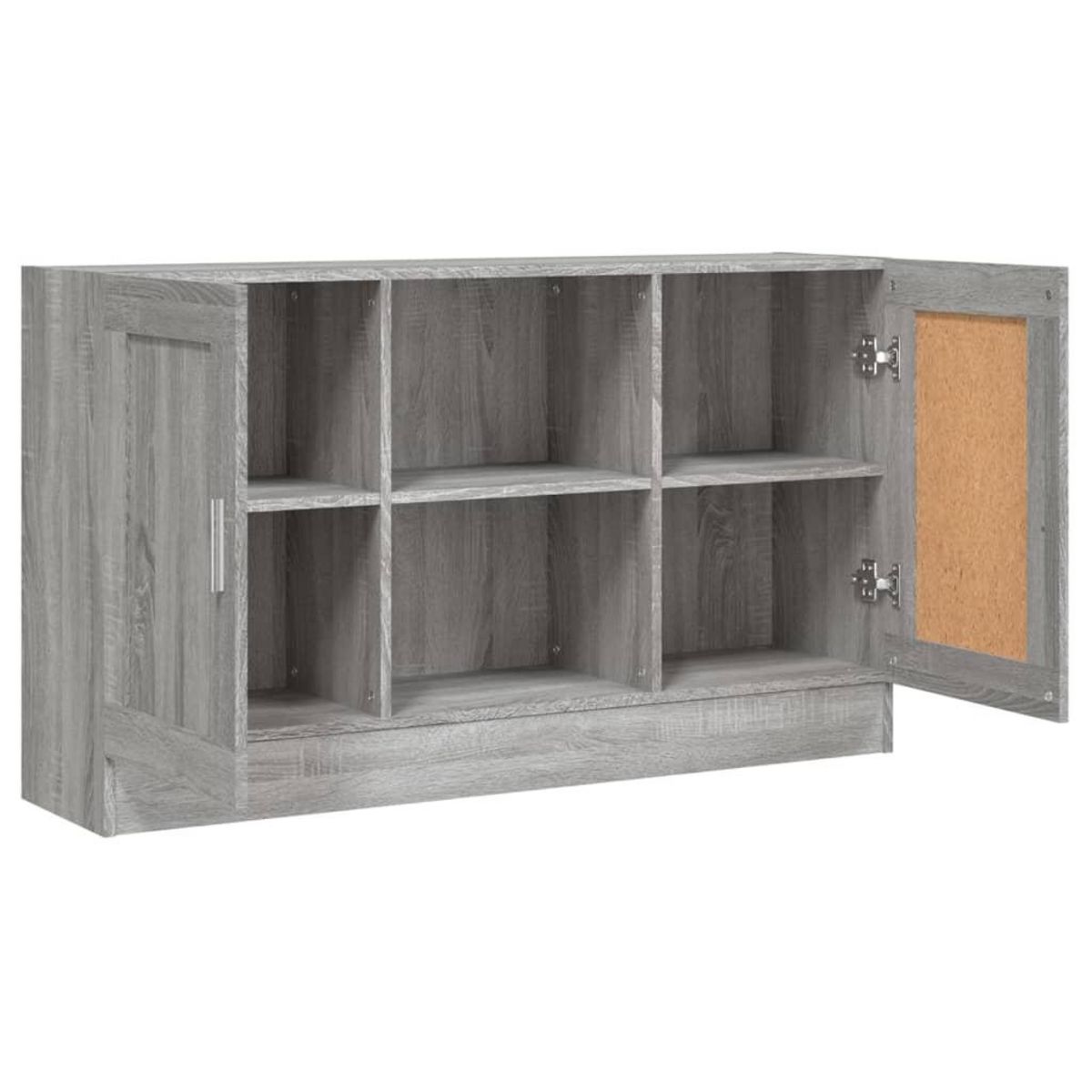 VIDAXL Buffet Sonoma gris 120x30,5x70 cm Bois d'ingenierie