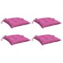 Voir la diapositive 3 : VIDAXL Coussins de chaise lot de 4 rose 50x50x7 cm tissu oxford