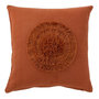 Voir la diapositive 1 : Paris Prix Coussin Déco Cercle  Tangerine  45x45cm Terracotta