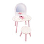 Voir la diapositive 3 : Fun House Coiffeuse avec tabouret - Danseuse Ballerine - FUN HOUSE - H.48 X L.60 X P.40 / H.27 X L.28 X P.28 cm