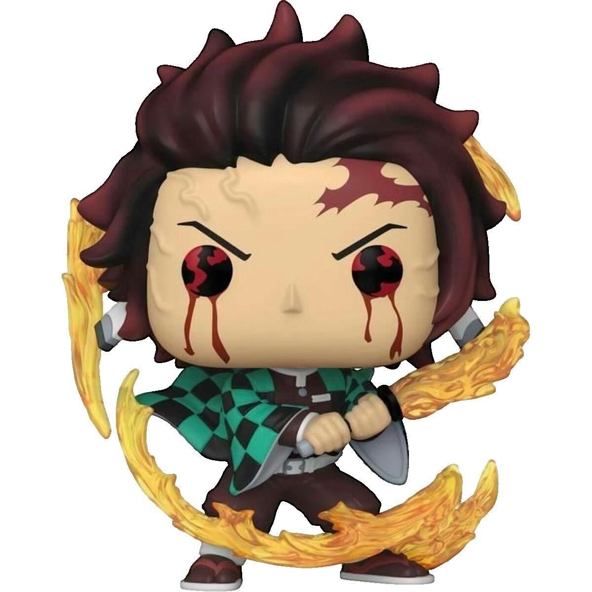 Funko Figurine Funko Pop! Tanjiro marron/vert/noir