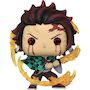 Voir la diapositive 3 : Funko Figurine Funko Pop! Tanjiro marron/vert/noir