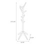 Voir la diapositive 3 : The Home Deco Factory Porte-manteau design bois Abby