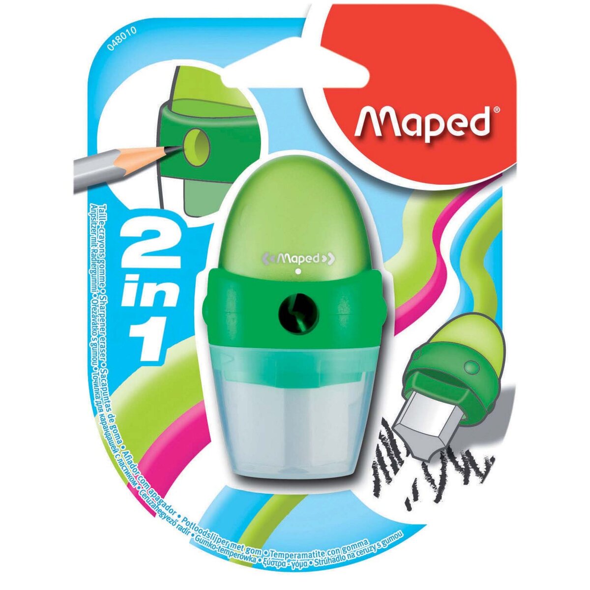 Taille crayon+gomme maped
