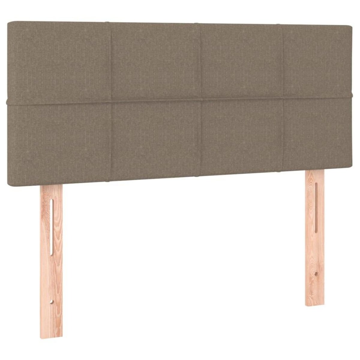 VIDAXL Tete de lit Taupe 90x5x78/88 cm Tissu