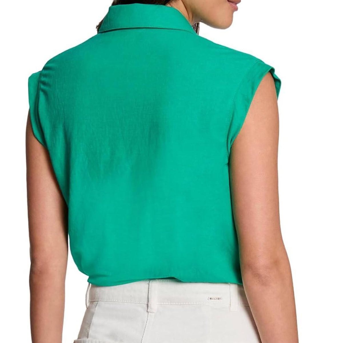MORGAN Chemise Verte Femme Morgan Darod