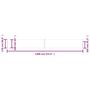 Voir la diapositive 6 : VIDAXL Auvent lateral retractable de patio 170x1200 cm Marron