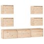 Voir la diapositive 2 : VIDAXL Meubles TV 7 pcs Bois massif de pin