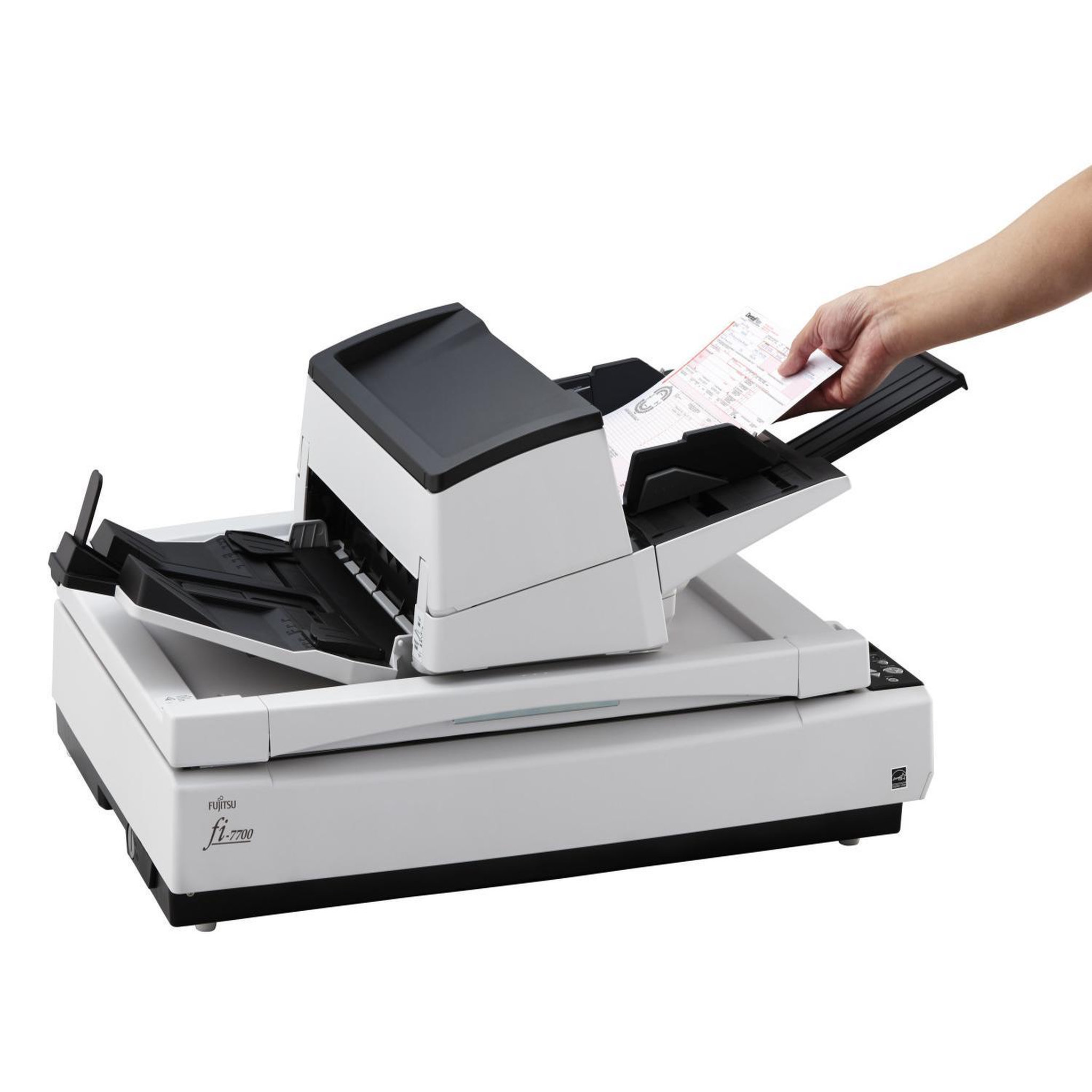 Voir la diapositive 3 : Ricoh Fujitsu fi-7700 Numériseur à plat et adf 600 x 600 DPI A3 Noir, Blanc