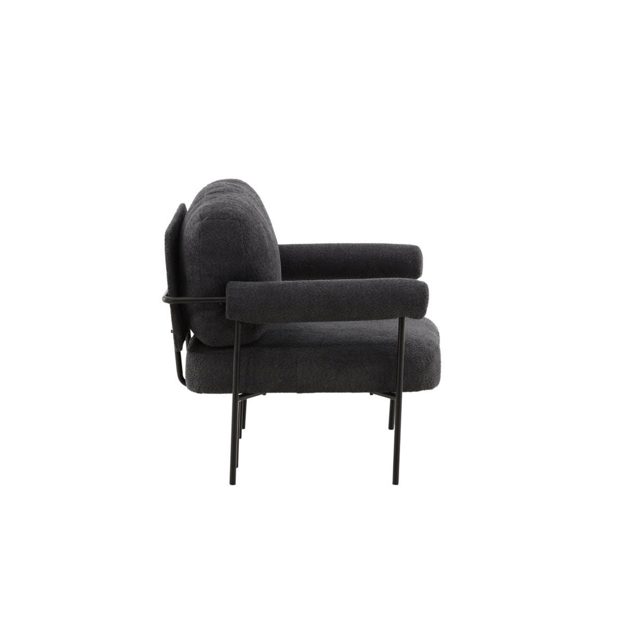Voir la diapositive 4 : Paris Prix Fauteuil Design  Hokasen X Josefin  95cm Gris Foncé