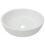 Voir la diapositive 2 : VIDAXL Lavabo ronde Ceramique Blanc 42 x 12 cm
