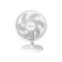 Voir la diapositive 1 : OCEANIC Ventilateur de table OCEANIC - 35W - Diametre 30,5 cm - 3 vitesses - Oscillant - Blanc