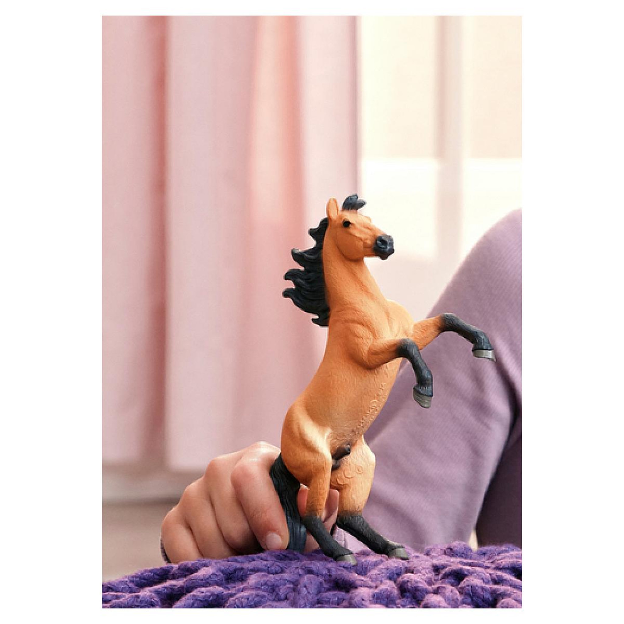 Voir la diapositive 3 : Schleich 14920 figurine Jument Mustang