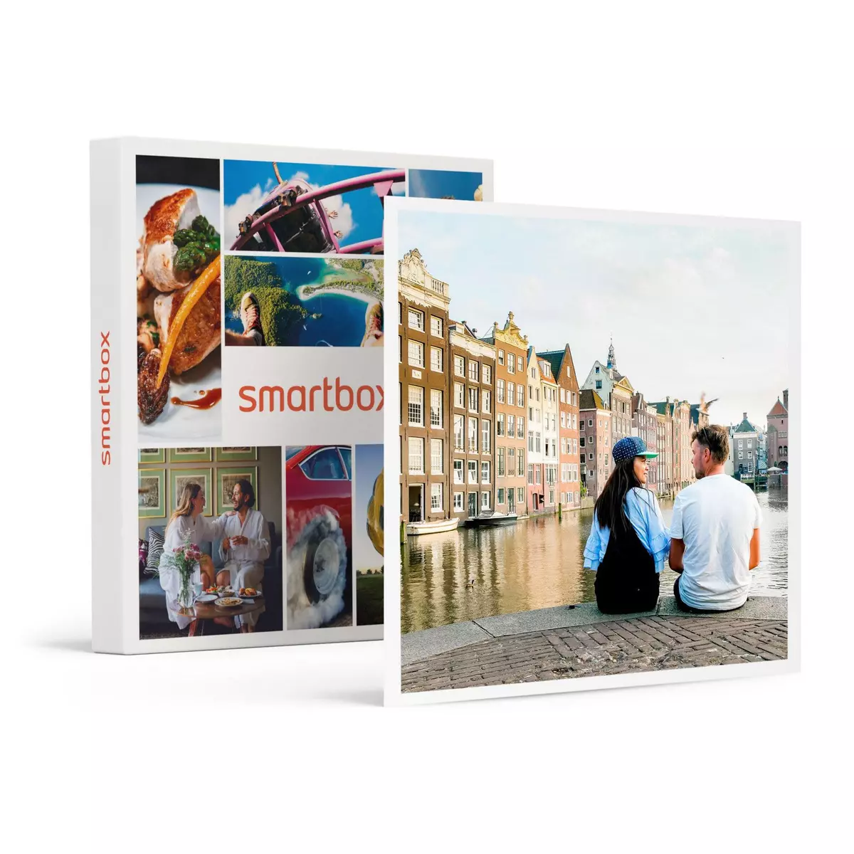 Smartbox Coffret cadeau pour la Saint-Valentin : un séjour en amoureux à Amsterdam - Coffret Cadeau Séjour