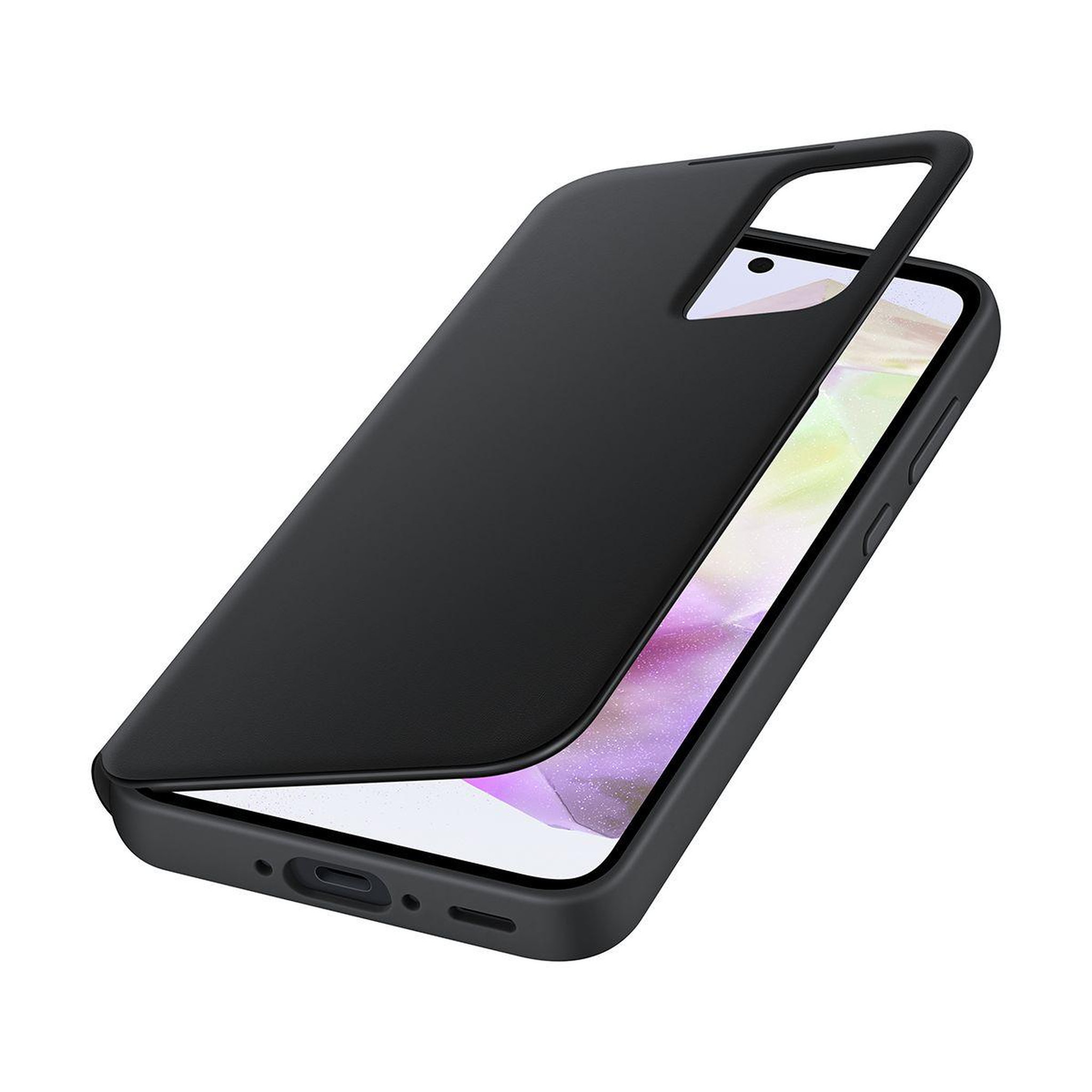 Voir la diapositive 2 : Samsung Etui Samsung A35 Smart S View Noir