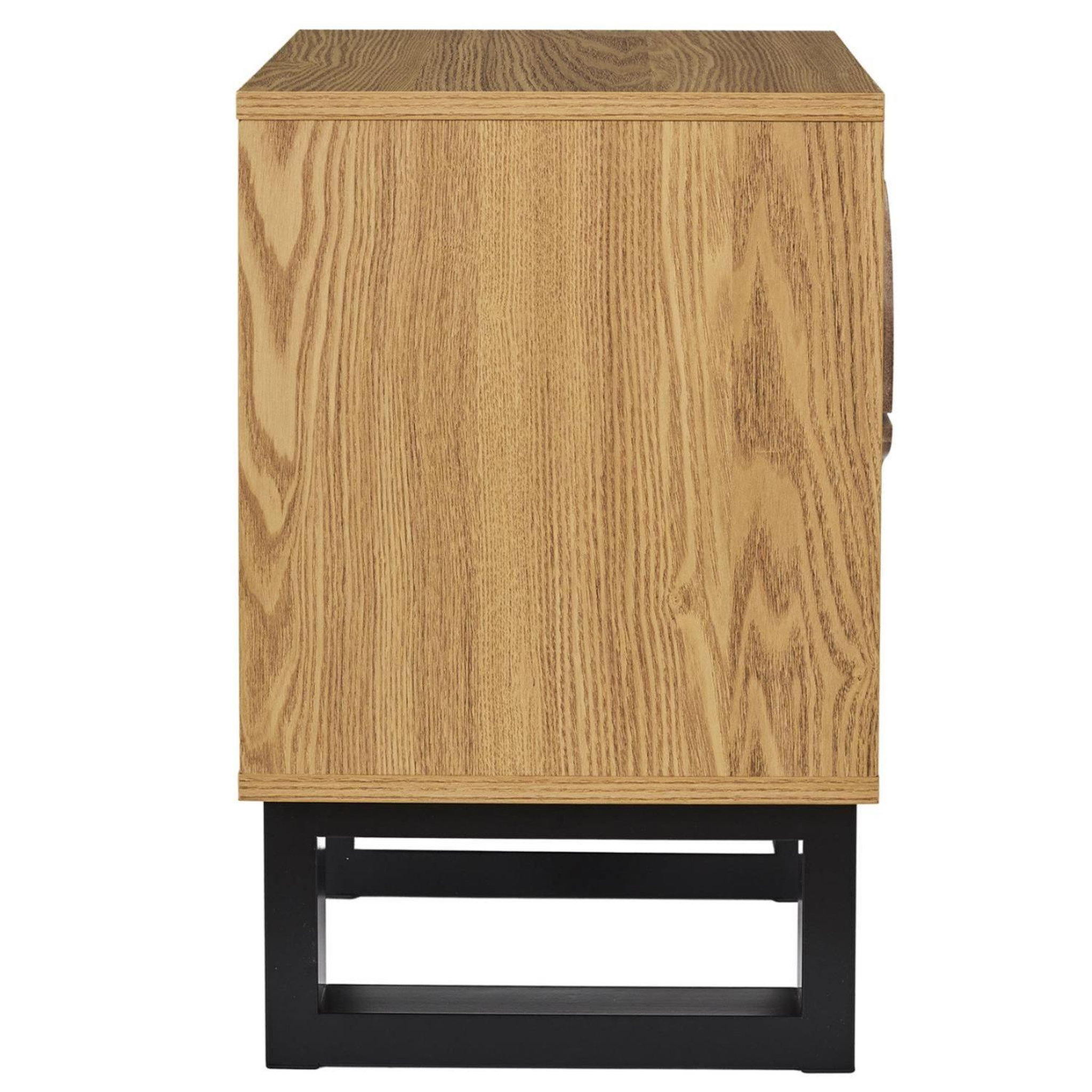 Voir la diapositive 5 : The Home Deco Factory Table de chevet 2 tiroirs calypso - beige