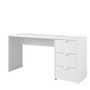 Voir la diapositive 6 : Bureau droit 3 tiroirs L150cm WHITE