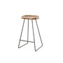 Voir la diapositive 3 : LISA DESIGN Aradia - lot de 4 tabourets de bar - en bois massif d'acacia