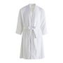 Voir la diapositive 2 : ACTUEL Peignoir kimono uni en coton 300gsm