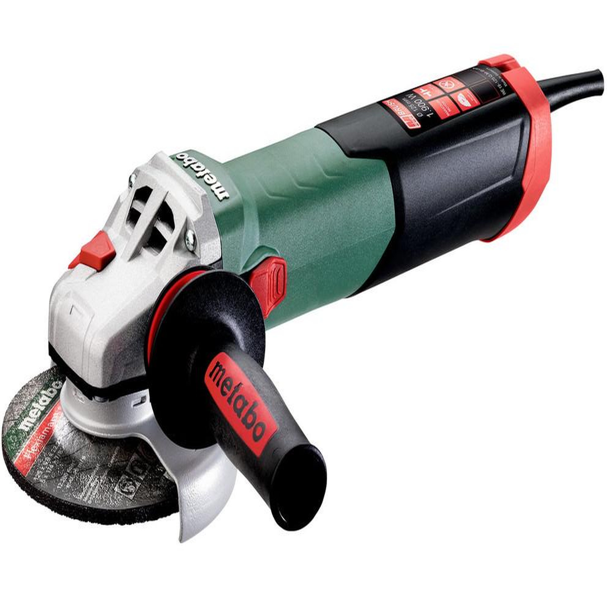 METABO SAS Meuleuse 125 mm filaire we 19-125 q m-brush