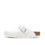 Birkenstock Sabots Blanc Mixte Birkenstock Boston. Coloris disponibles : Blanc