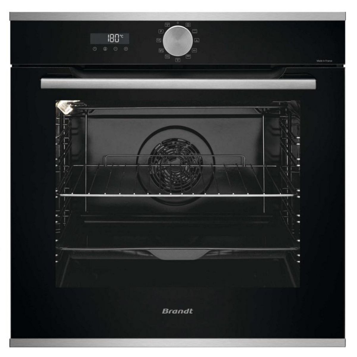BRANDT Four intégrable combi vapeur 73l 60cm pyrolyse - BOP7534LX