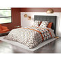 Voir la diapositive 1 : Les Ateliers du Linge Parure housse de couette 100%microfibre 60gsm arrow