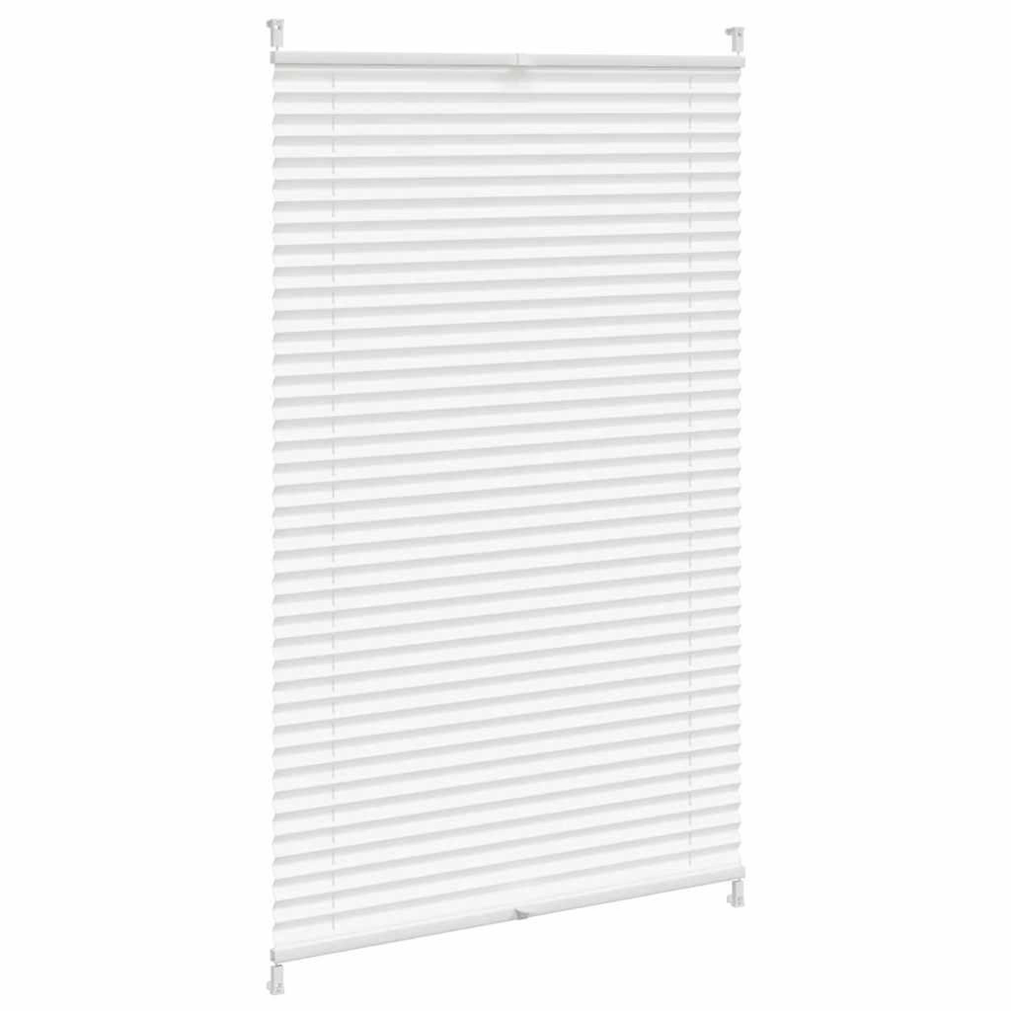 Voir la diapositive 3 : VIDAXL Store plisse 80x150 cm blanc
