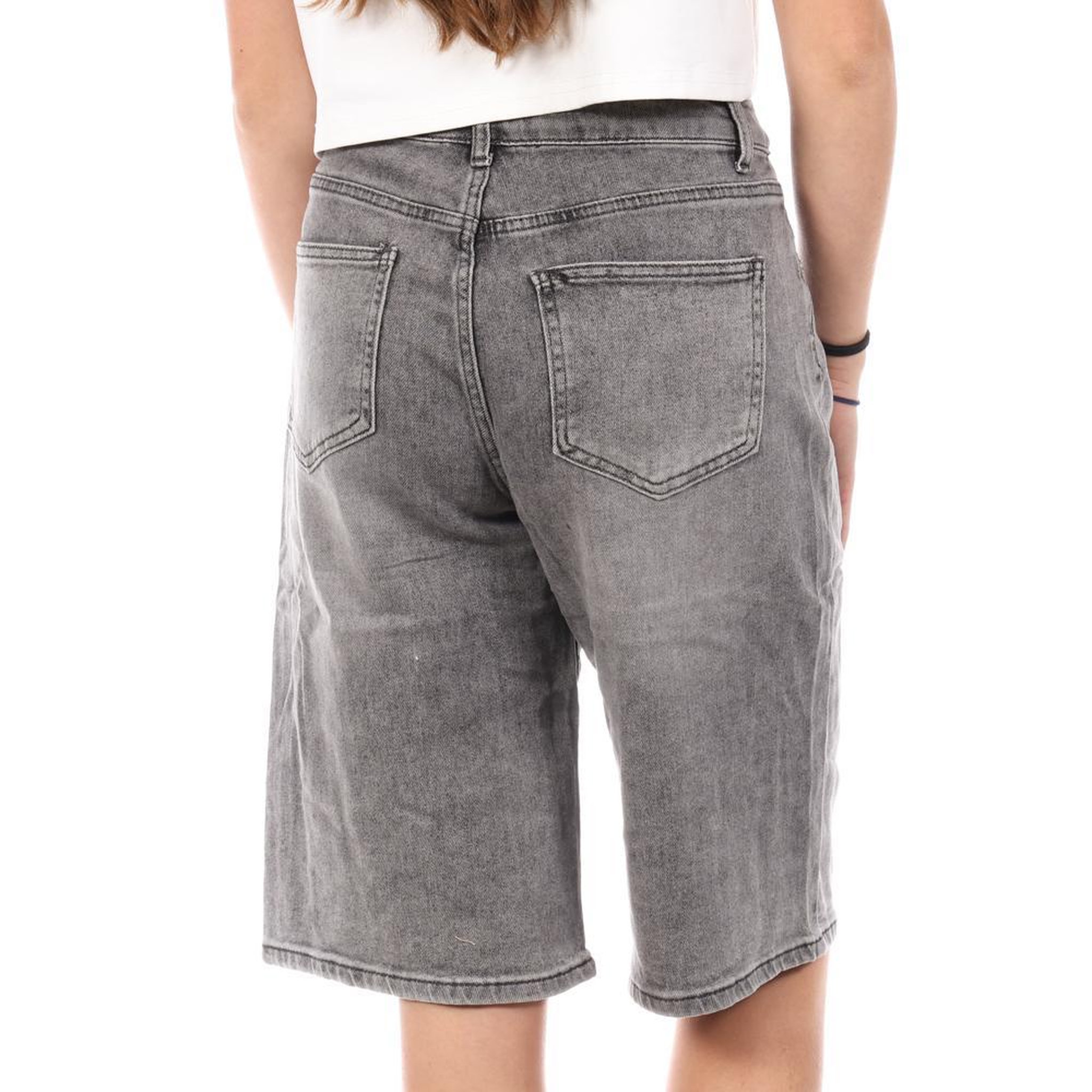 Voir la diapositive 2 : MONDAY PREMIUM Bermuda Gris Femme Monday Premium 721