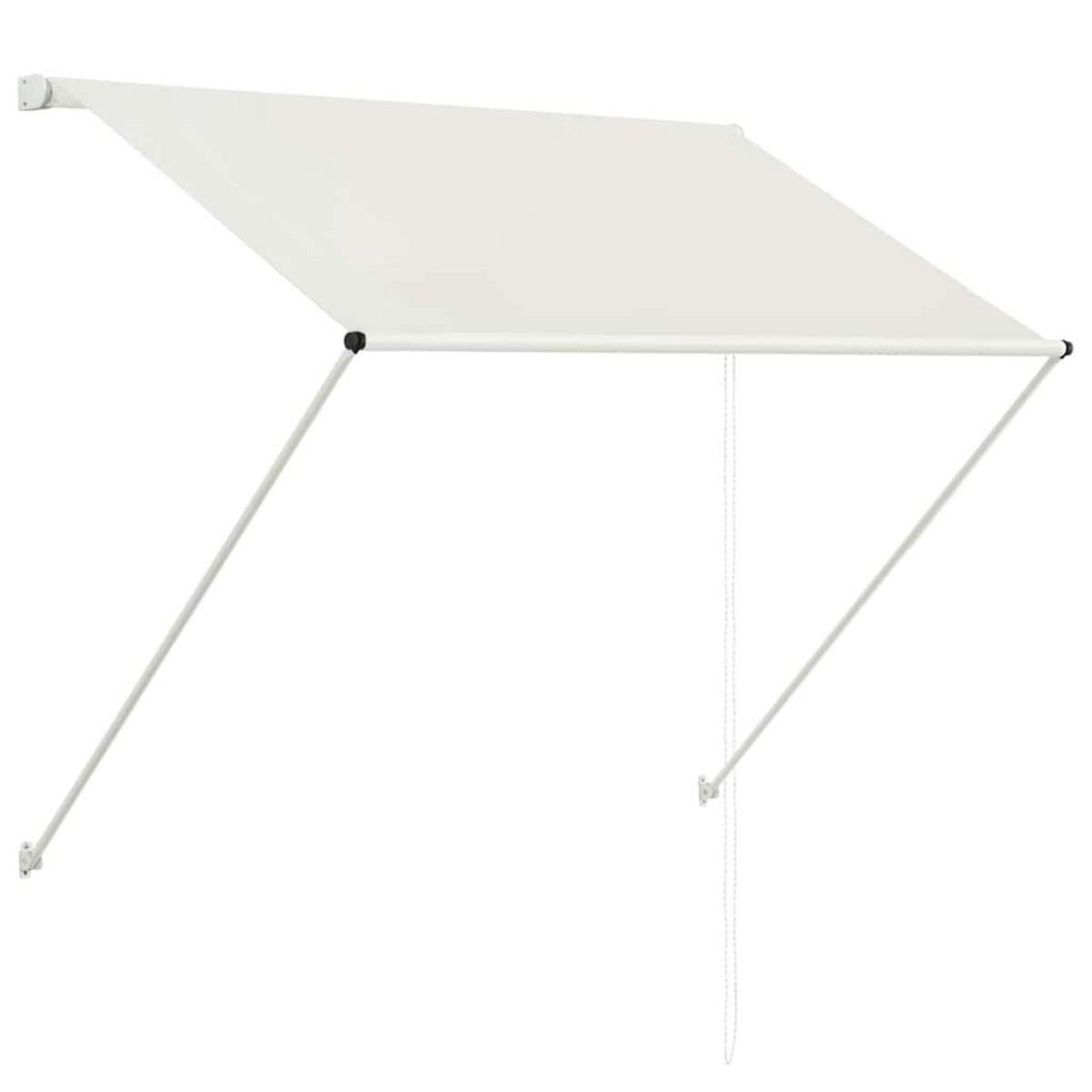 VIDAXL Auvent retractable 150x150 cm Creme