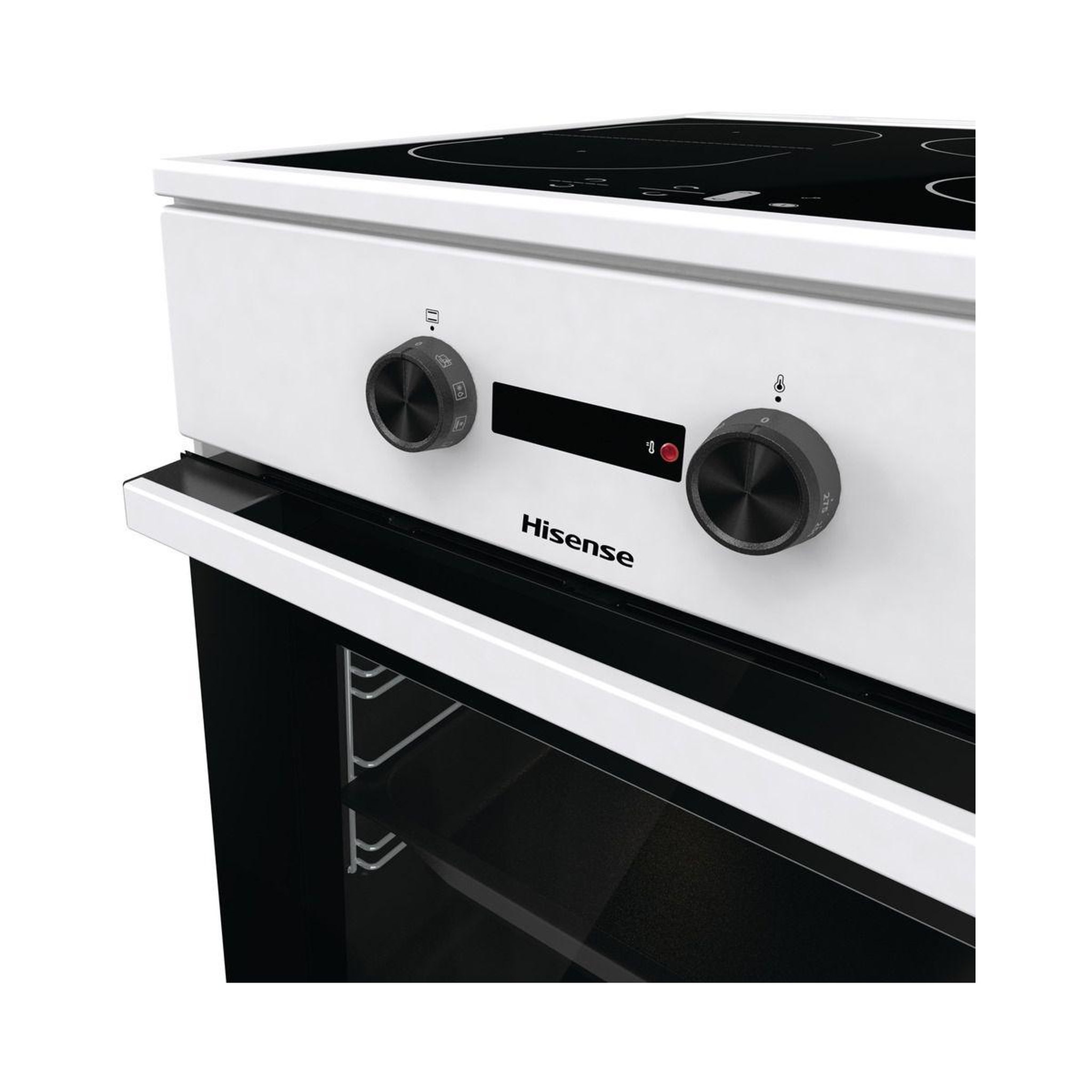 Voir la diapositive 5 : Hisense Cuisinière induction HEIT5A40WG