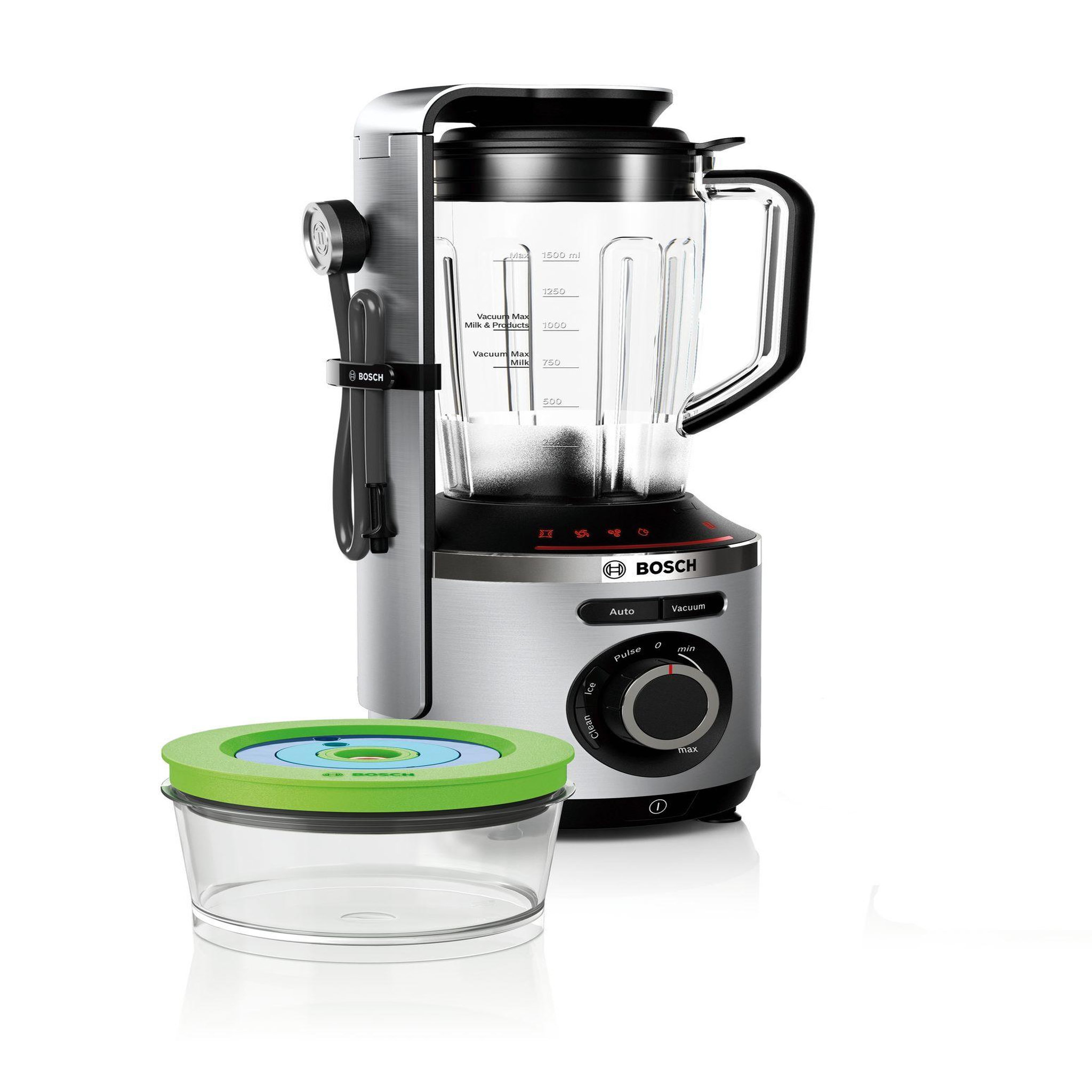 Voir la diapositive 4 : BOSCH Blender sous-vide 1.5l 1000w silver - mmbv622m