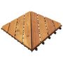 Voir la diapositive 2 : VIDAXL Tuiles de terrasse 30 pcs Marron 30x30 cm Bois massif d'acacia
