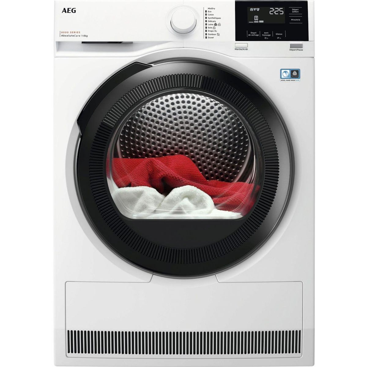 AEG Sèche linge pompe à chaleur TR81A3G6BOE
